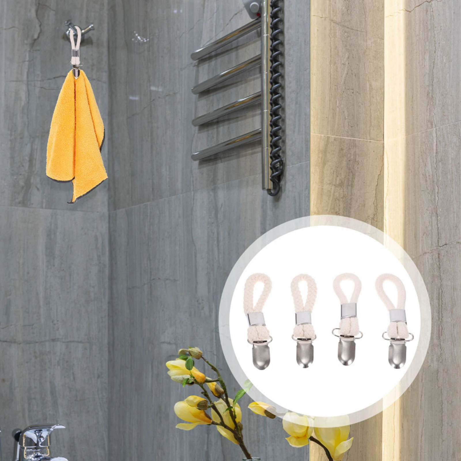Cotton Rope Towel Clips But Also For Pet Towels Gloves 13*2.5*1cm 8pcs Stainless Steel White Brand New Durable
Cotton Rope Towel Clips But Also For Pet Towels Gloves 13*2.5*1cm 8pcs Stainless Steel White Brand New Durable