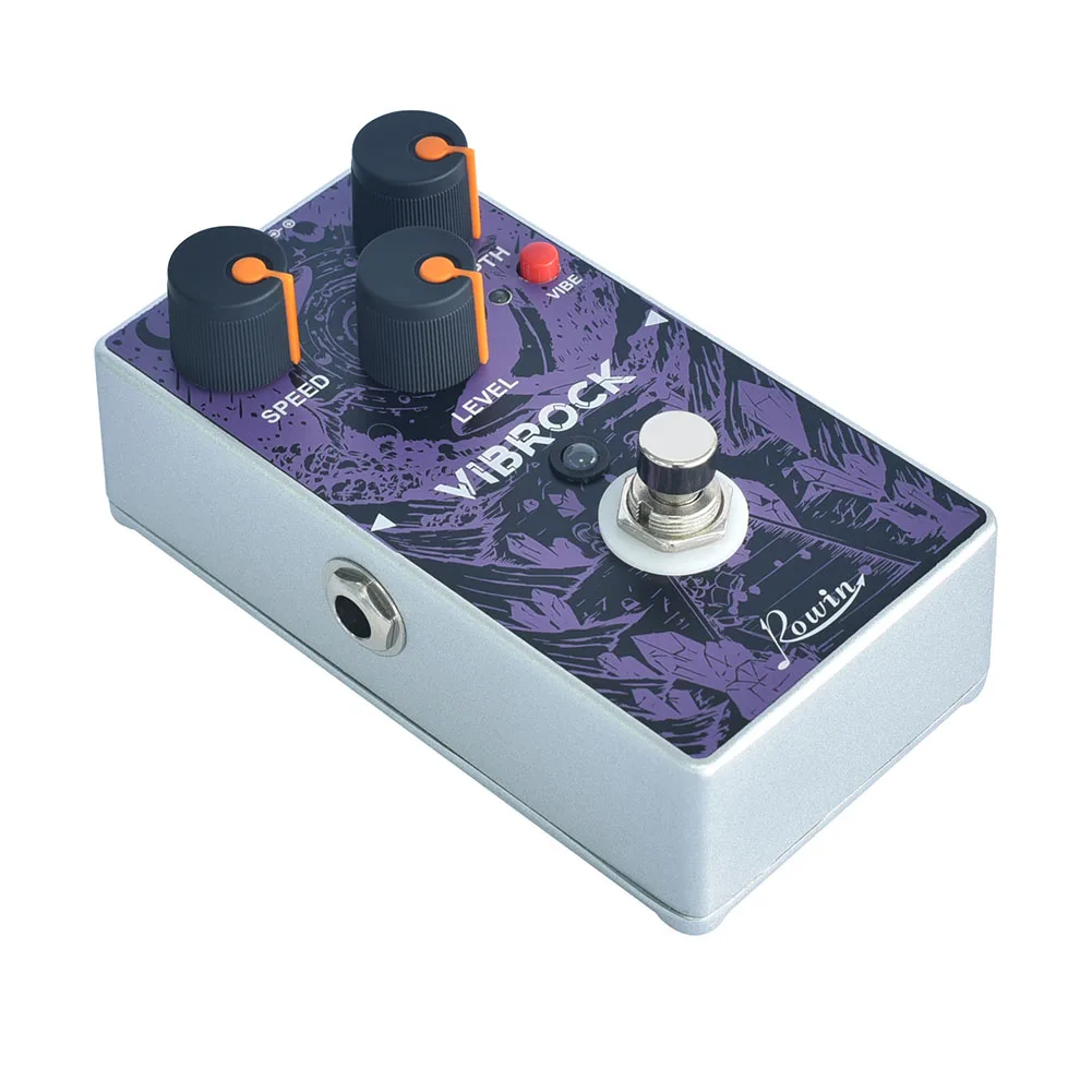 Rowin Vibe Guitar Effect Pedal True Bypass Easily Shape Your Sound Ideal for Electric Guitar Heavy Duty Build
Rowin Vibe Guitar Effect Pedal True Bypass Easily Shape Your Sound Ideal for Electric Guitar Heavy Duty Build