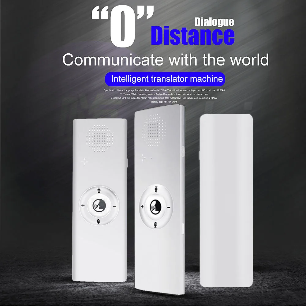2022 Translator Portable Audio Translator Intelligent Instant Real-time Smart Voice Language Offline Translator 72 Languages
2022 Translator Portable Audio Translator Intelligent Instant Real-time Smart Voice Language Offline Translator 72 Languages