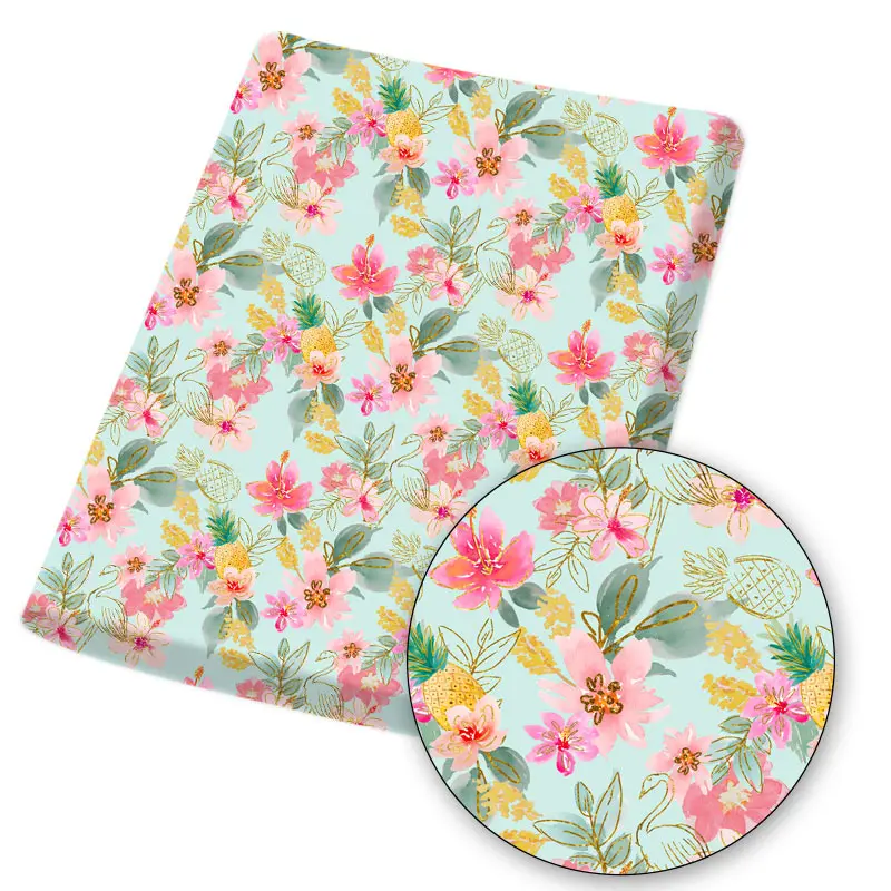 Polyester Cotton Fabric By The Meter Rose Flower Printed Cloth Sheet DIY Dress Sewing Mask Bag Material Home Textile 45*145cm
Polyester Cotton Fabric By The Meter Rose Flower Printed Cloth Sheet DIY Dress Sewing Mask Bag Material Home Textile 45*145cm