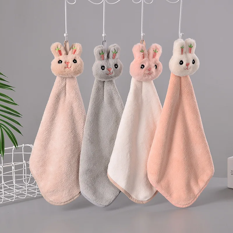 Cartoon Rabbit Wipe Hand Towel Soft Thicken Coral Fleece Super Absorbent Quick Dry Children Terry Towels For Kitchen Bathroom
Cartoon Rabbit Wipe Hand Towel Soft Thicken Coral Fleece Super Absorbent Quick Dry Children Terry Towels For Kitchen Bathroom