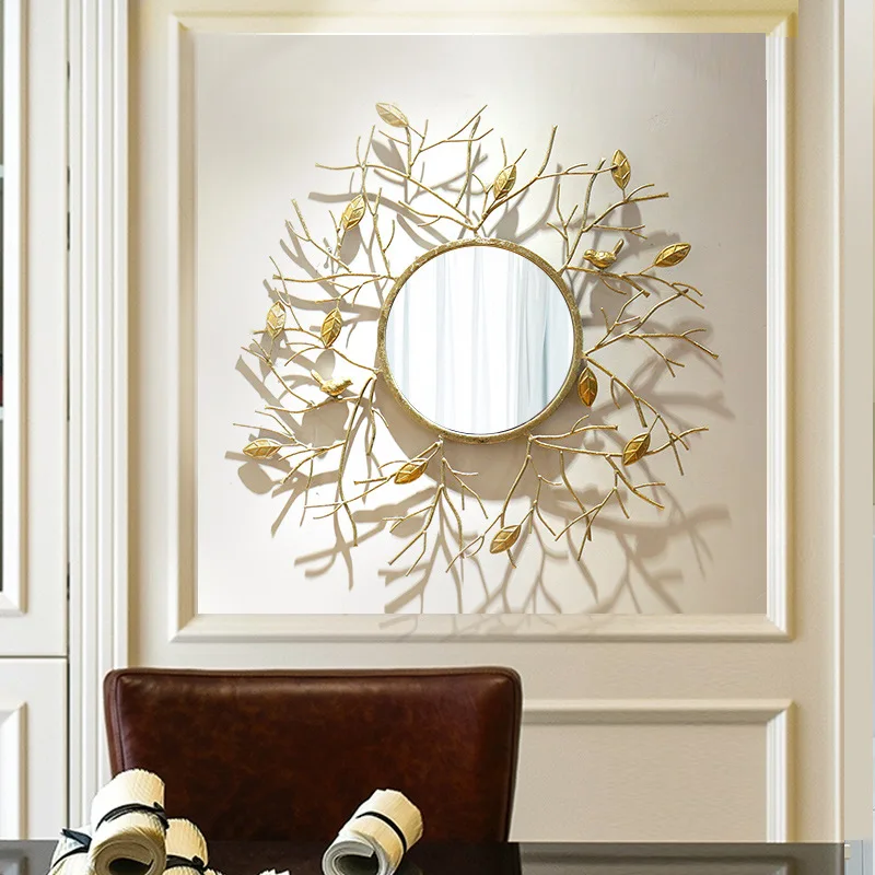 Creative Loft Home Decoration Wall Hanging Decorative Mirror European Three-dimensional Iron Sofa Background Wall Mural
Creative Loft Home Decoration Wall Hanging Decorative Mirror European Three-dimensional Iron Sofa Background Wall Mural