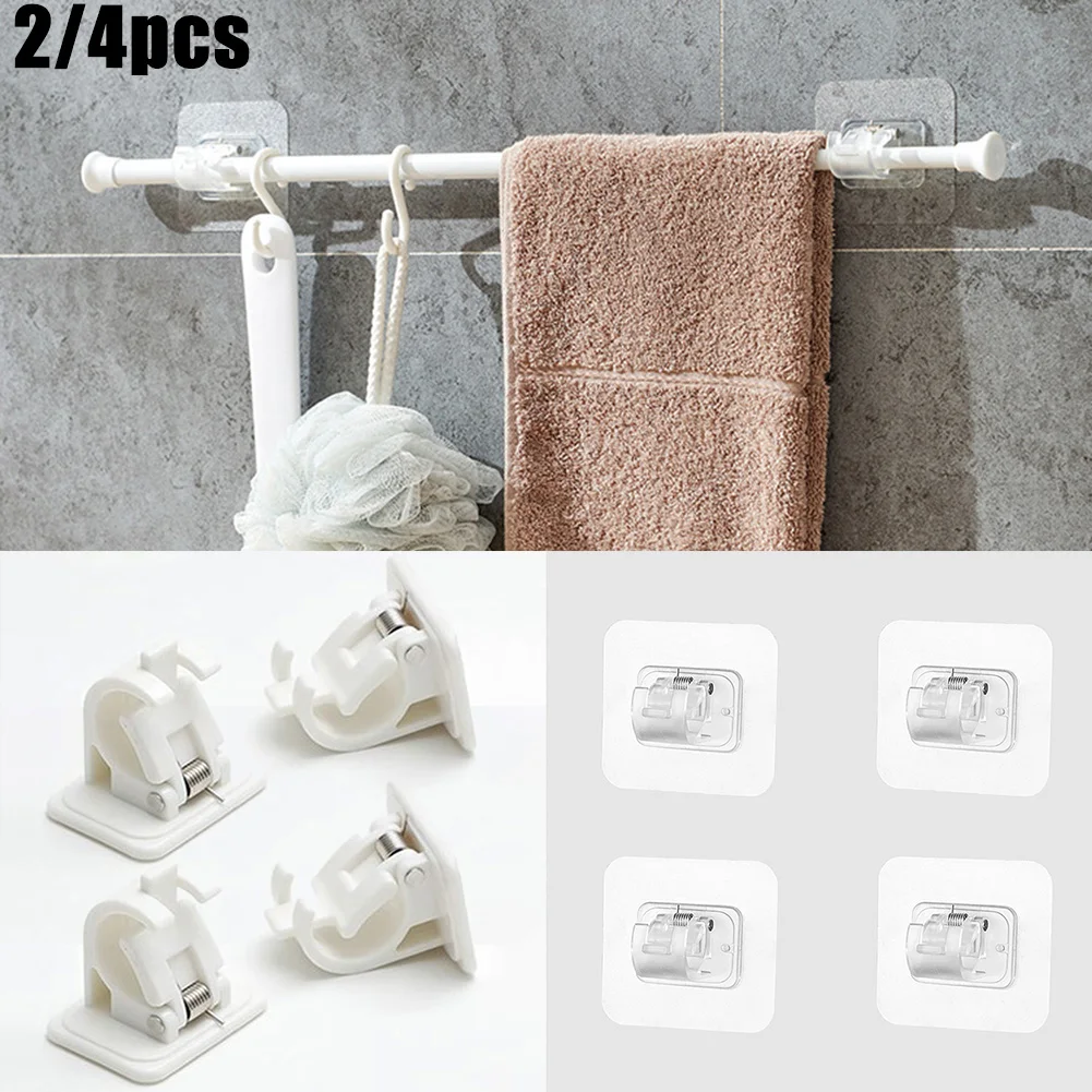 2/4PCS Punch-Free Curtain Rod Hook Shower Curtain Rod Hanging Holder Household Fixed Clip Self-adhesive Telescopic Rod Hooks
2/4PCS Punch-Free Curtain Rod Hook Shower Curtain Rod Hanging Holder Household Fixed Clip Self-adhesive Telescopic Rod Hooks