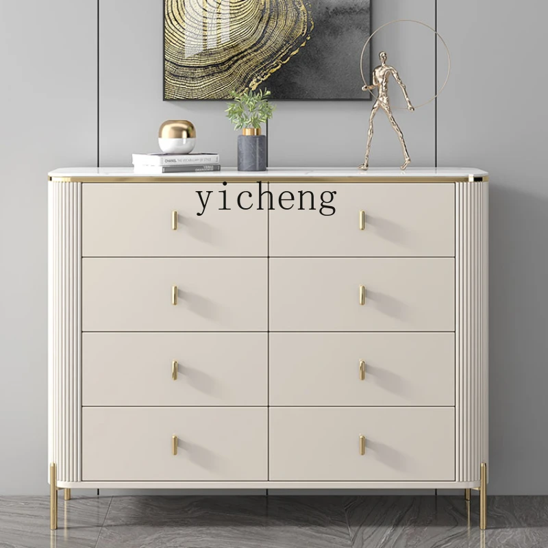 ZK Light Luxury Chest of Drawers Living Room Cabinet Home Wall Locker Drawer Modern Minimalist Bedroom Stone Plate
ZK Light Luxury Chest of Drawers Living Room Cabinet Home Wall Locker Drawer Modern Minimalist Bedroom Stone Plate