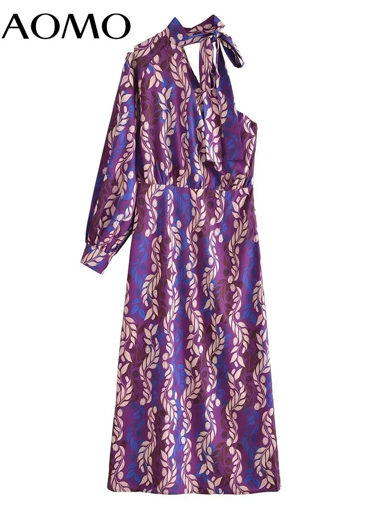 AOMO 2023 Fashion Flowers Print Off Shoulder Dress Bow Long Sleeve Female Midi Dresses 3W132A
AOMO 2023 Fashion Flowers Print Off Shoulder Dress Bow Long Sleeve Female Midi Dresses 3W132A