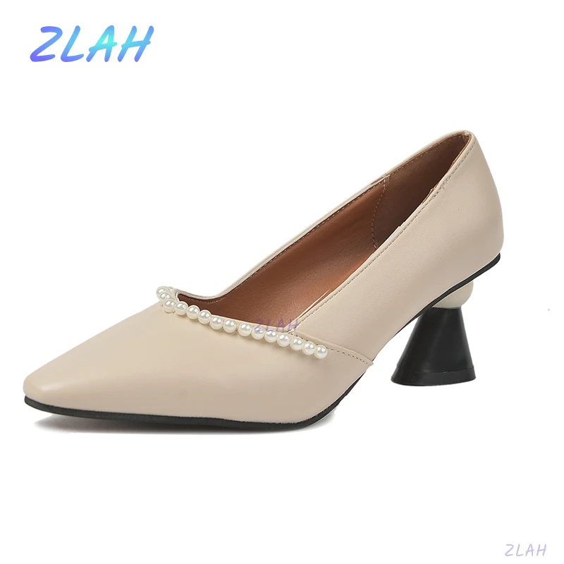 New Women's High Heels Retro High Heels Zlah Spring Women's Party Shoes Shaped Heel Women's Shoes
New Women's High Heels Retro High Heels Zlah Spring Women's Party Shoes Shaped Heel Women's Shoes