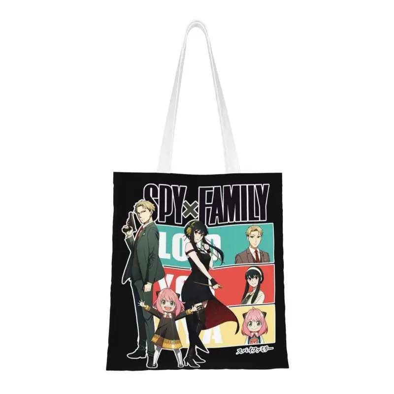 Spy X Family Groceries Tote Shopping Bag Funny Forger Family SpyFamily Canvas Shopper Shoulder Bags Large Capacity Handbags
Spy X Family Groceries Tote Shopping Bag Funny Forger Family SpyFamily Canvas Shopper Shoulder Bags Large Capacity Handbags
