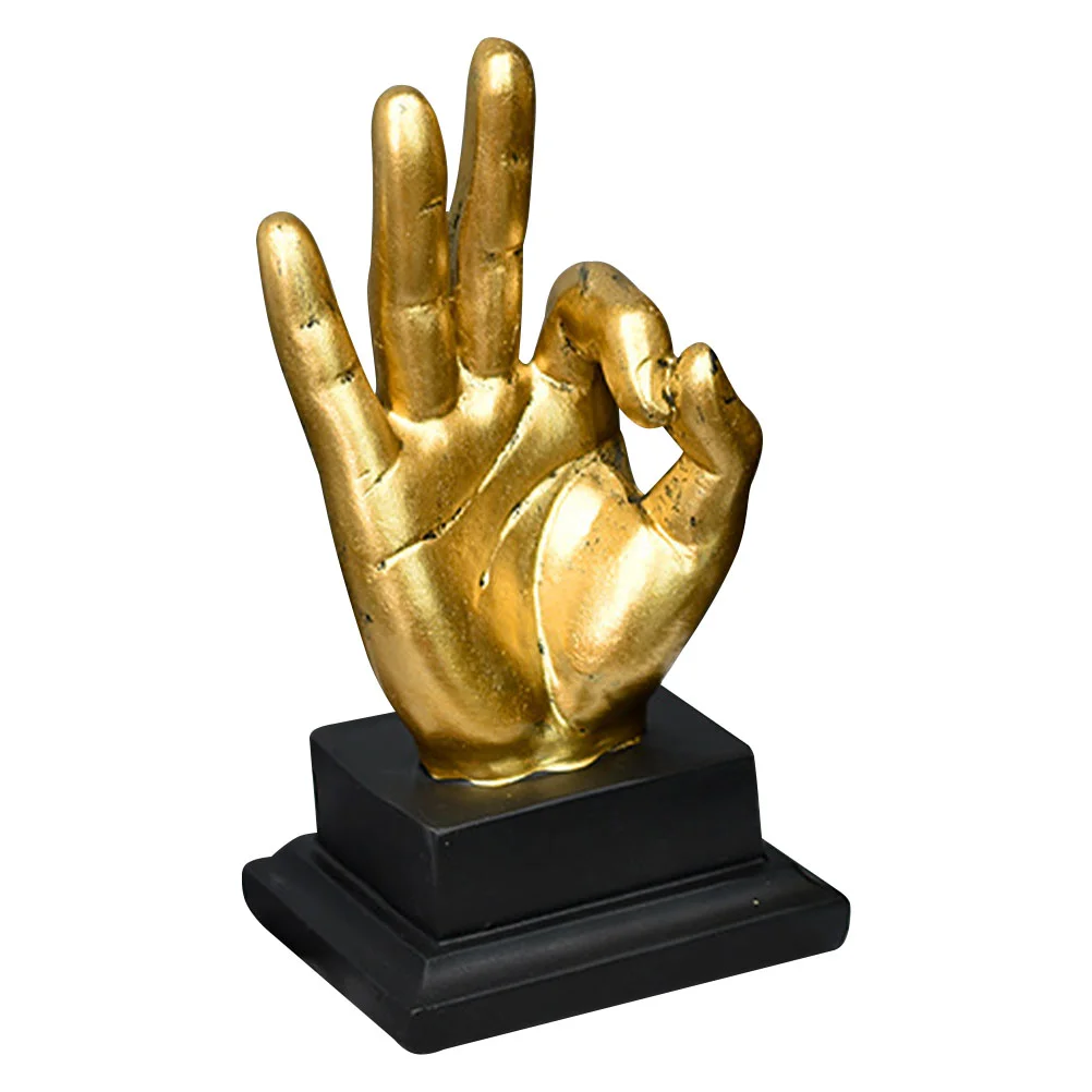 Finger Gesture Hand Statue Sculpture Decoration Resin Decor Statues Desktop Cabinetornament Desk Home Goldretro Model Decorative
Finger Gesture Hand Statue Sculpture Decoration Resin Decor Statues Desktop Cabinetornament Desk Home Goldretro Model Decorative