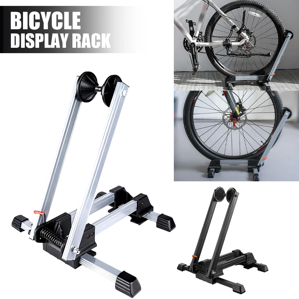 Bicycle Parking Rack Foldable Floor Stand Wheel Holder Indoor Outdoor Bike Display Stand for 20"-29" Road Bikes Mountain Bikes
Bicycle Parking Rack Foldable Floor Stand Wheel Holder Indoor Outdoor Bike Display Stand for 20"-29" Road Bikes Mountain Bikes
