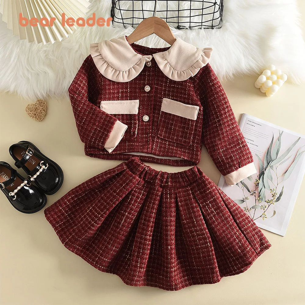 Bear Leader Fashion Girls Autumn Clothing Set Jackets+Skirt Baby Kids Elegant Birthday 2pcs Suits Children Princess Clothes
Bear Leader Fashion Girls Autumn Clothing Set Jackets+Skirt Baby Kids Elegant Birthday 2pcs Suits Children Princess Clothes