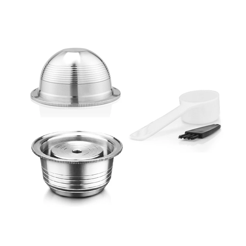 New Stainless Steel Reusable Capsule For Nespresso Vertuo Vertuoline Coffee Filter
New Stainless Steel Reusable Capsule For Nespresso Vertuo Vertuoline Coffee Filter