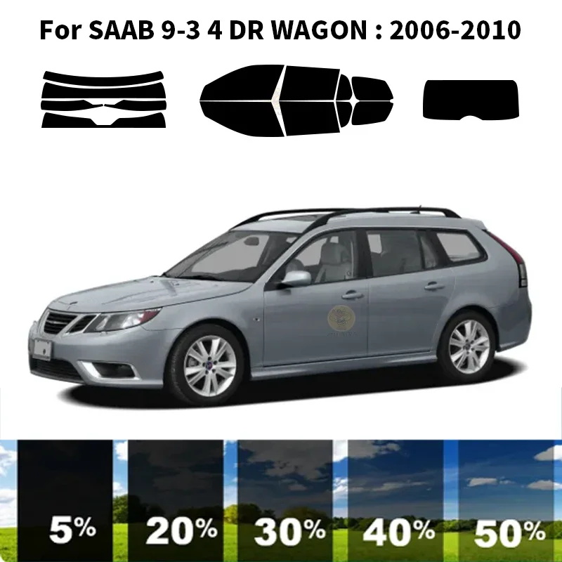 Precut nanoceramics car UV Window Tint Kit Automotive Window Film For SAAB 9-3 4 DR WAGON 2006-2010
Precut nanoceramics car UV Window Tint Kit Automotive Window Film For SAAB 9-3 4 DR WAGON 2006-2010