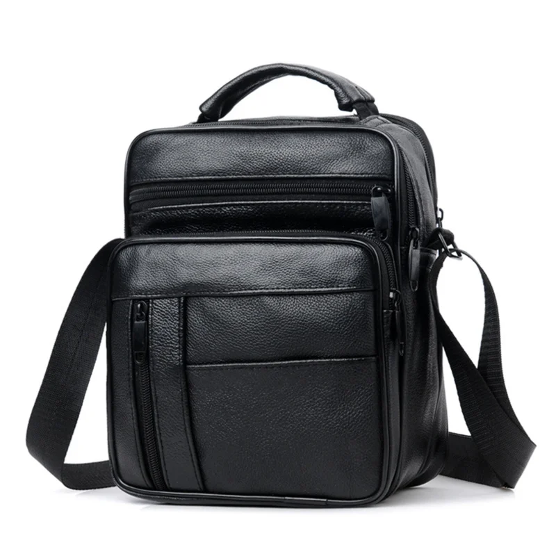 2022 New Casual Men's Business Genuine Leather Mini Crossbody Bag Cow skin Small Men Single Shoulder Messenger Bags High Quality
2022 New Casual Men's Business Genuine Leather Mini Crossbody Bag Cow skin Small Men Single Shoulder Messenger Bags High Quality