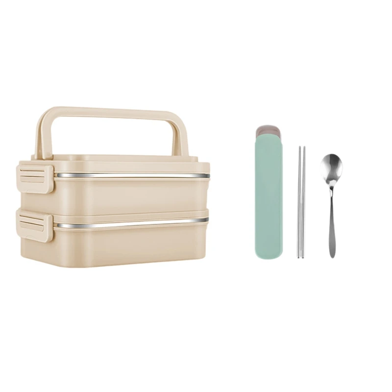 Stainless Steel Bento Box, Leakproof Stackable Large Capacity Safe Lunch Container with Divided Compartments
Stainless Steel Bento Box, Leakproof Stackable Large Capacity Safe Lunch Container with Divided Compartments
