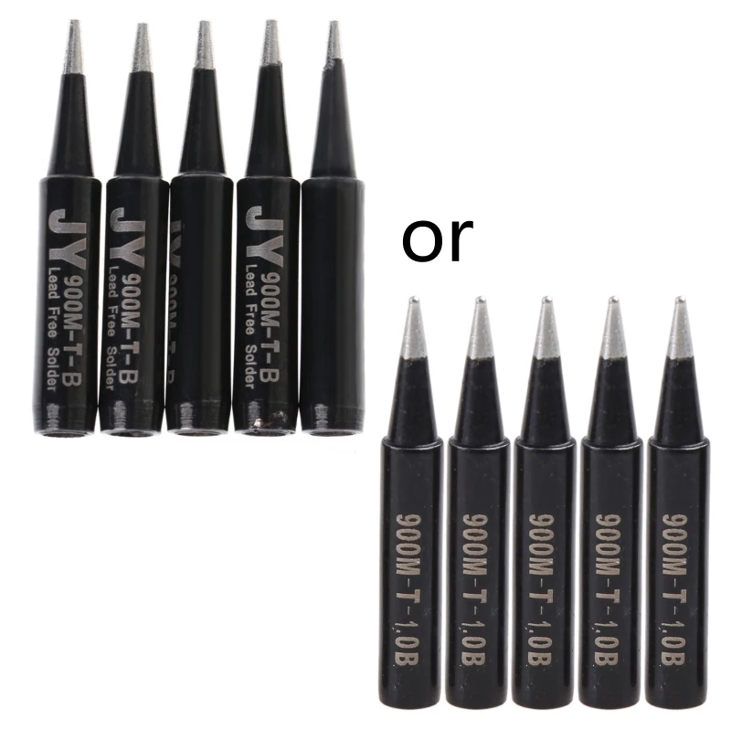 Solder Tips 900M Soldering Iron Lead-free Tips Replacement Welding Needle Tip 5 Pcs High-strength Welding Tips DropShipping
Solder Tips 900M Soldering Iron Lead-free Tips Replacement Welding Needle Tip 5 Pcs High-strength Welding Tips DropShipping