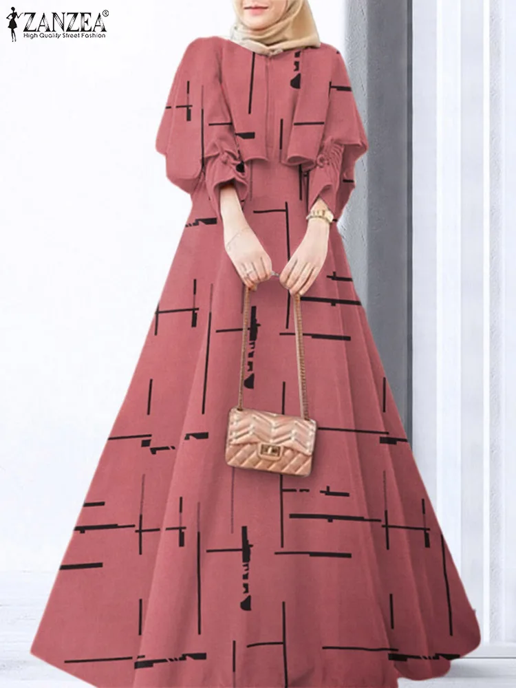 ZANZEA Vintage Party Dress Bohemian Floral Printed Casual Sundress Women Holiday Maxi Robe Long Sleeve Vestidos Turkey Abaya
ZANZEA Vintage Party Dress Bohemian Floral Printed Casual Sundress Women Holiday Maxi Robe Long Sleeve Vestidos Turkey Abaya