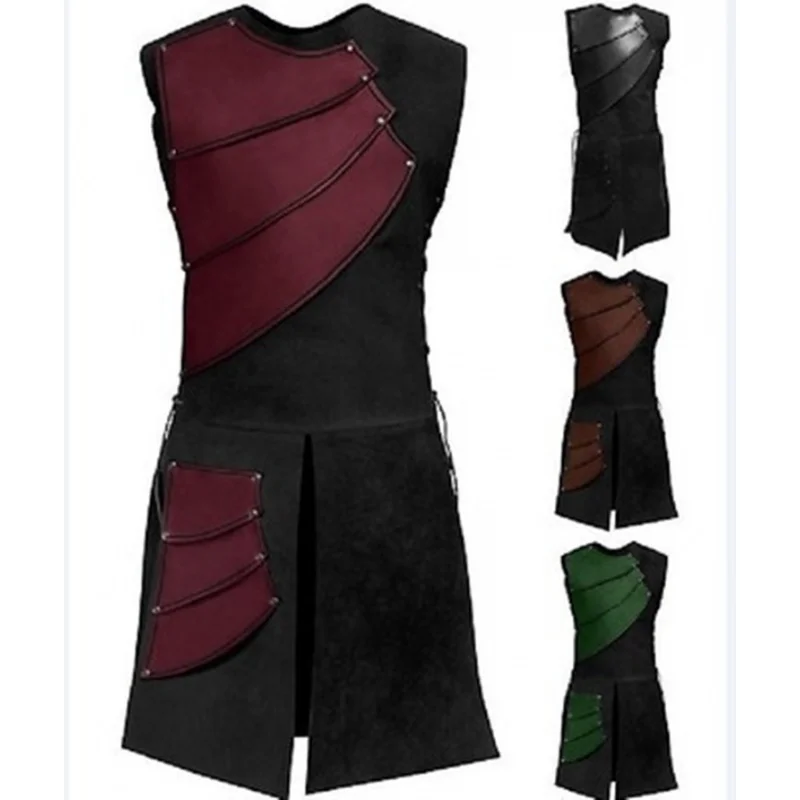Foreign Trade Supply Cos Retro Sleeveless Stitching Side Drawstring Waist Slit Swing Vest Stage Costume Dt0101
Foreign Trade Supply Cos Retro Sleeveless Stitching Side Drawstring Waist Slit Swing Vest Stage Costume Dt0101