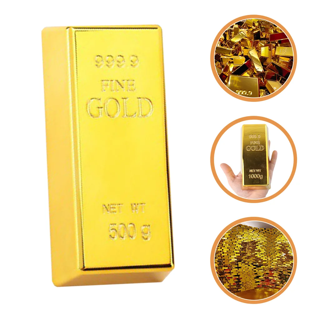 Gold Bar Brick Bars Pirate Bullion Shui Feng Fake Door Ornament Real Ingot Wealth Chinese Bricks Golden Stop Treasure Home Movie
Gold Bar Brick Bars Pirate Bullion Shui Feng Fake Door Ornament Real Ingot Wealth Chinese Bricks Golden Stop Treasure Home Movie