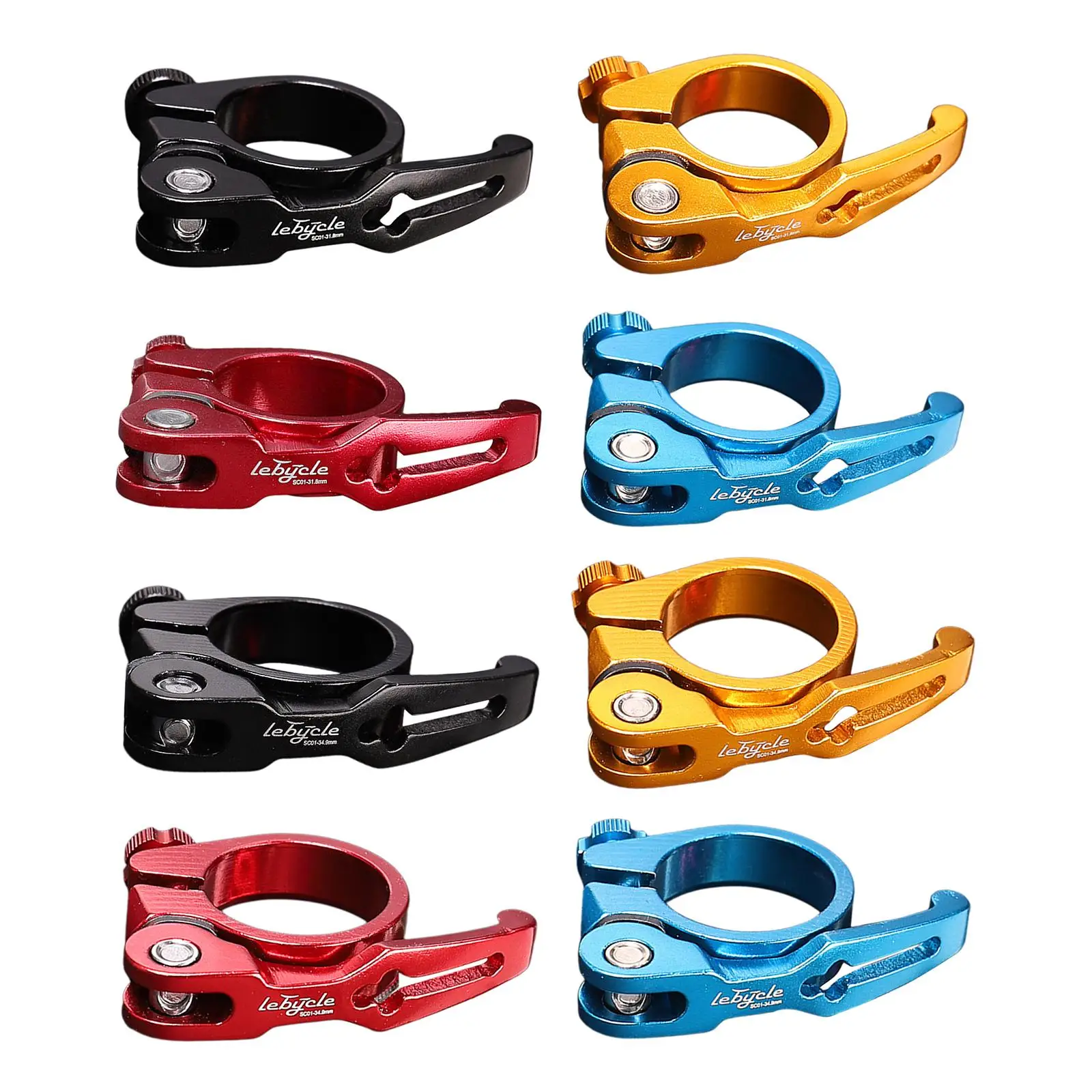 Alloy Bike Seatpost Clamp Quick Release MTB BMX Road Bicycle Cycling Tube Seat Post Collar Clip 31.8/34.9mm Repair Part
Alloy Bike Seatpost Clamp Quick Release MTB BMX Road Bicycle Cycling Tube Seat Post Collar Clip 31.8/34.9mm Repair Part