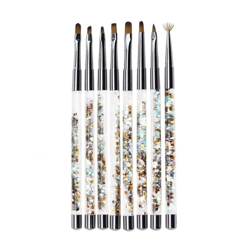Nail Art ручки с кристаллами блесток бар ногтей Кисть Акриловая УФ-гель для дизайна ногтей резьба кисточки блеск ручка Красота маникюр кисть
Nail Art ручки с кристаллами блесток бар ногтей Кисть Акриловая УФ-гель для дизайна ногтей резьба кисточки блеск ручка Красота маникюр кисть
