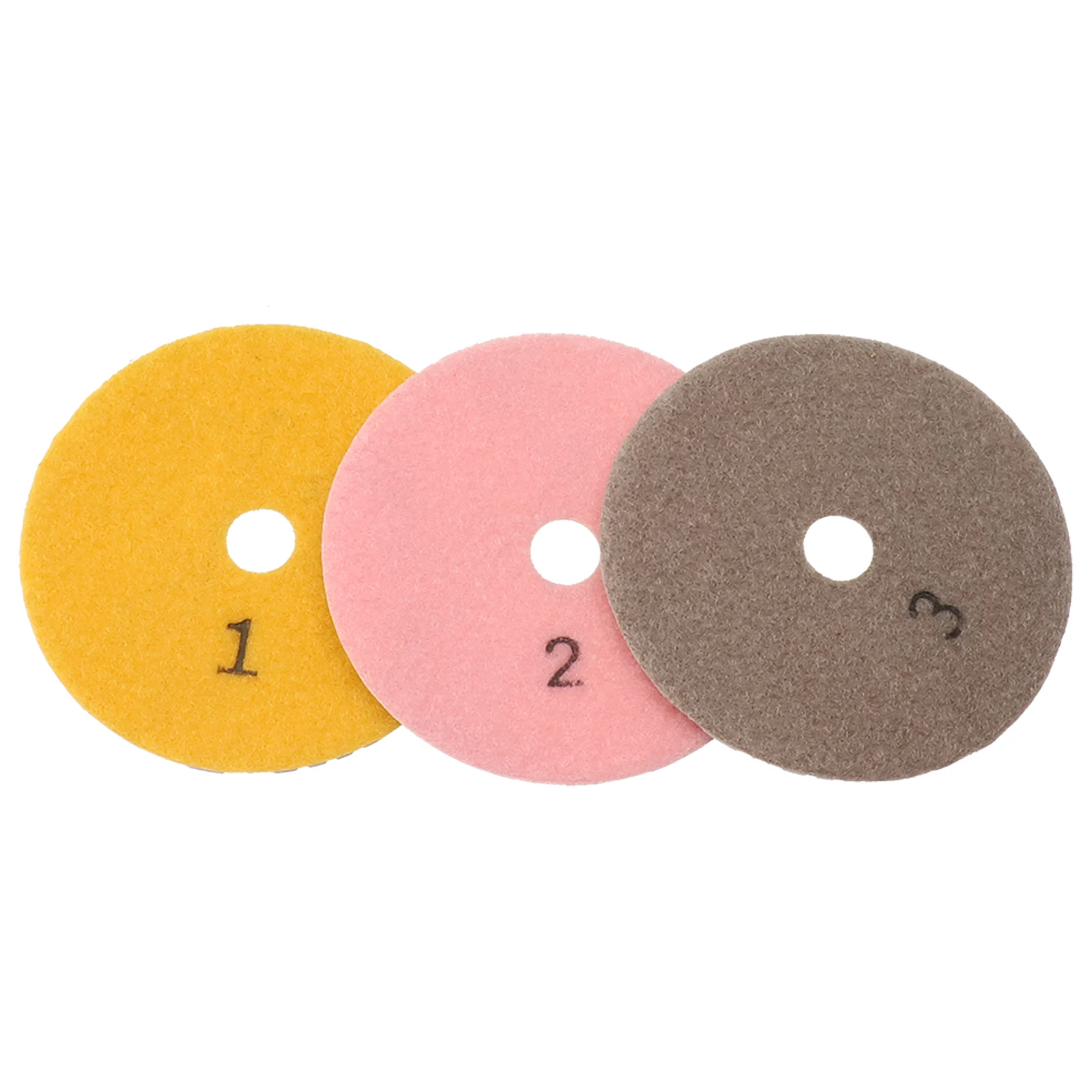 3pcs 3 Inch Tools For Polishing Granite Random Color Diamond Polishing Pads Durable New Multi-Purpose Wet Or Dry Use Decoration
3pcs 3 Inch Tools For Polishing Granite Random Color Diamond Polishing Pads Durable New Multi-Purpose Wet Or Dry Use Decoration
