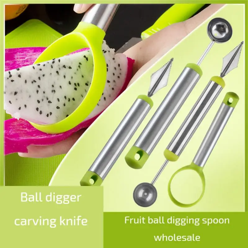 3 IN 1 Watermelon Splitter Pulp Spoon Fruit Ball Digger 304 Stainless Steel Household Watermelon Cutting Manual Kitchen Tools
3 IN 1 Watermelon Splitter Pulp Spoon Fruit Ball Digger 304 Stainless Steel Household Watermelon Cutting Manual Kitchen Tools