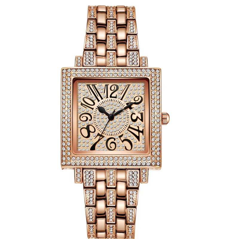 Fashion Women Simple Watch Square Dial Rhinestone Stainless Steel Watch Lady Gift Top Quality Luxury Brand GEDI Life Waterproof
Fashion Women Simple Watch Square Dial Rhinestone Stainless Steel Watch Lady Gift Top Quality Luxury Brand GEDI Life Waterproof