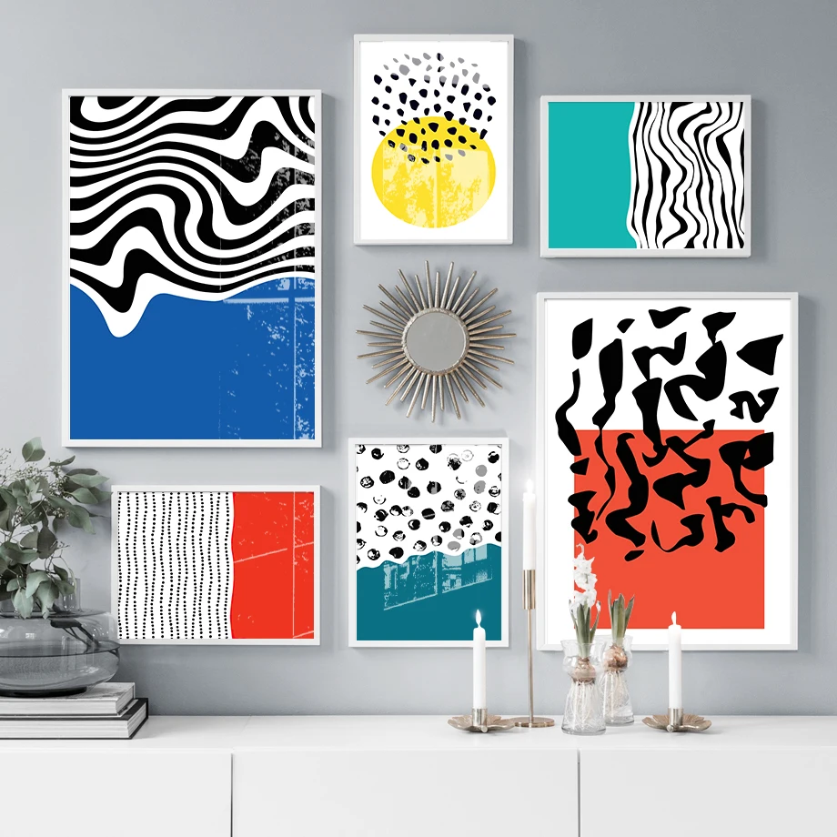 Modern Abstract Colour Block Mid Century Wall Art Canvas Painting Nordic Posters And Prints Wall Pictures For Living Room Decor
Modern Abstract Colour Block Mid Century Wall Art Canvas Painting Nordic Posters And Prints Wall Pictures For Living Room Decor