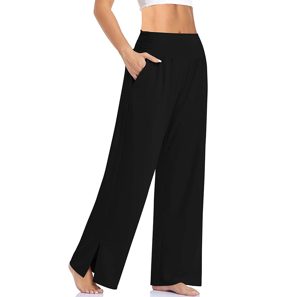 2023 Brand New Female Jogging Pants High Women Yoga Light Coffee Loose Lounge Pajama Pants Pockets Solid Color
2023 Brand New Female Jogging Pants High Women Yoga Light Coffee Loose Lounge Pajama Pants Pockets Solid Color