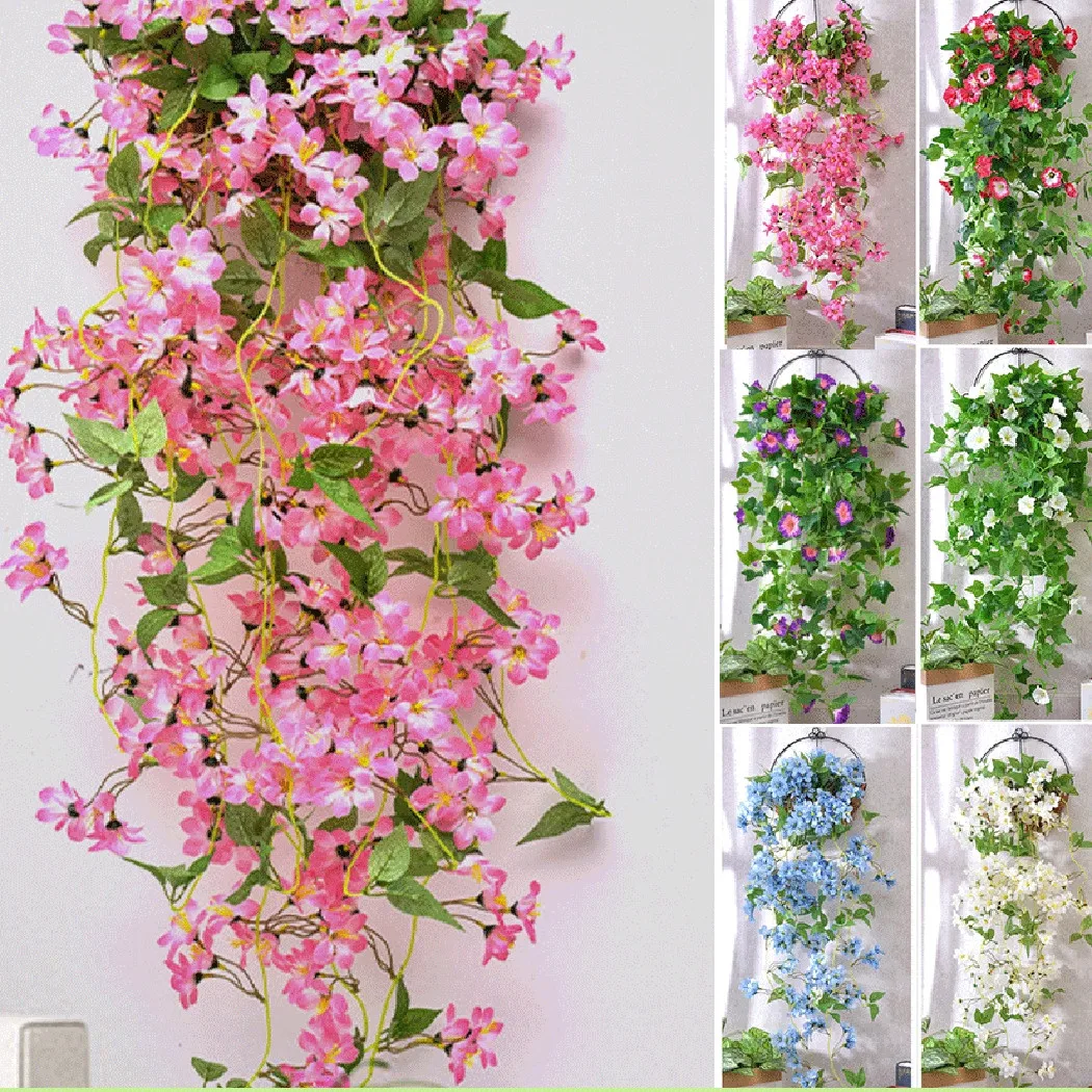 1pc Artificial Hanging Vine Only Artificial Flower For Wedding Bouquet Party Office Decoration Home Ecor Church Garden Decor
1pc Artificial Hanging Vine Only Artificial Flower For Wedding Bouquet Party Office Decoration Home Ecor Church Garden Decor