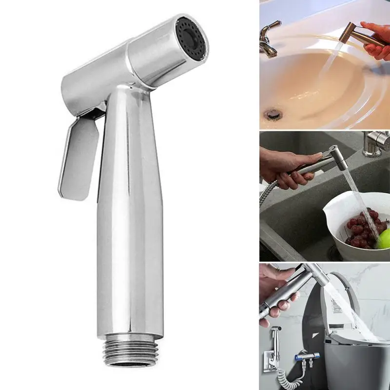 Stainless Steel Toilet Hand Held Bidet Faucet Sprayer Bidet Set Spray Gun Toilet Spray for Bathroom Self Cleaning Shower Head
Stainless Steel Toilet Hand Held Bidet Faucet Sprayer Bidet Set Spray Gun Toilet Spray for Bathroom Self Cleaning Shower Head