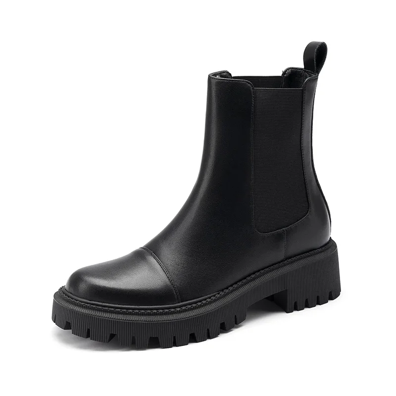 Genuine Cow Leather 2022 Autumn Women's Boots Chelsea Boots For Women Platform Shoes Ankle Boots
Genuine Cow Leather 2022 Autumn Women's Boots Chelsea Boots For Women Platform Shoes Ankle Boots