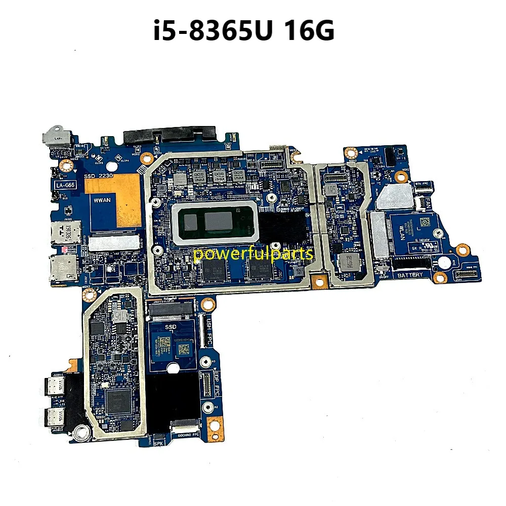 DDB20 LA-G661P для материнской платы Dell Latitude 7200 2-в-1 0TJFG7 i5-8365U Cpu 16G Ram On-Board работает хорошо
DDB20 LA-G661P для материнской платы Dell Latitude 7200 2-в-1 0TJFG7 i5-8365U Cpu 16G Ram On-Board работает хорошо