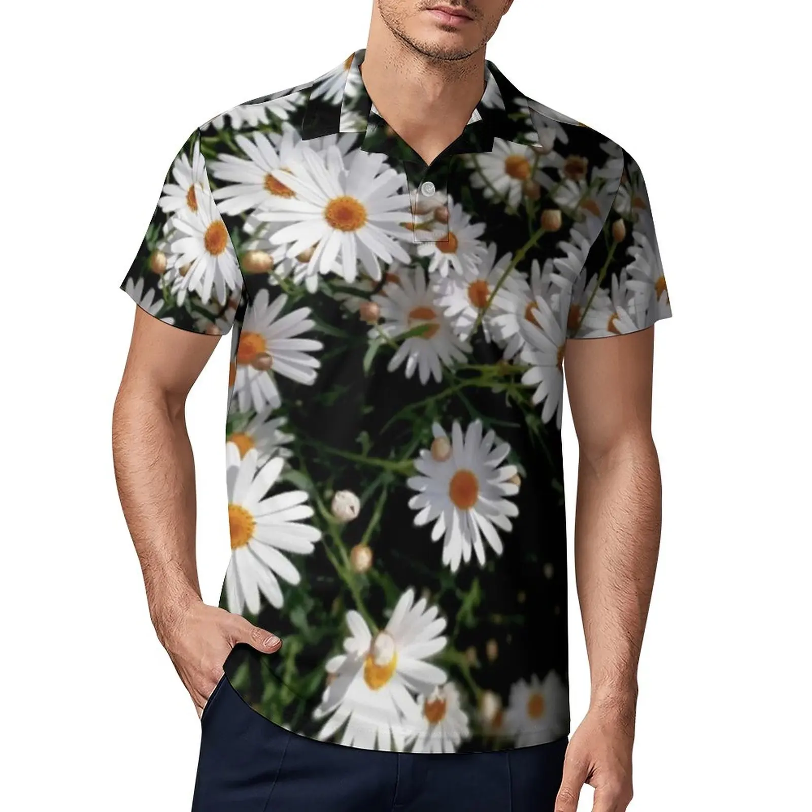 Футболка-поло мужская с цветочным принтом и коротким рукавом, размеры до 5XL
Футболка-поло мужская с цветочным принтом и коротким рукавом, размеры до 5XL