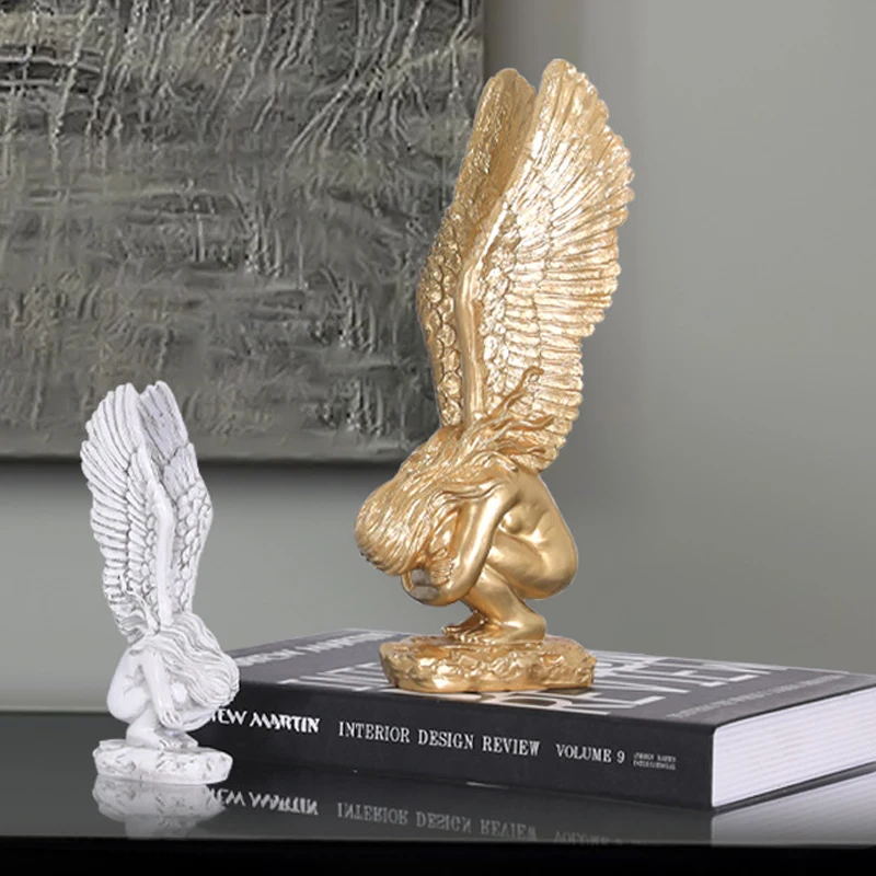 VORMIR 14/23cmResin Redemption Angel Statue Creative Vintag Fairy Wings Sculpture Crafts Angel Memorial Figurine Home Decoration
VORMIR 14/23cmResin Redemption Angel Statue Creative Vintag Fairy Wings Sculpture Crafts Angel Memorial Figurine Home Decoration
