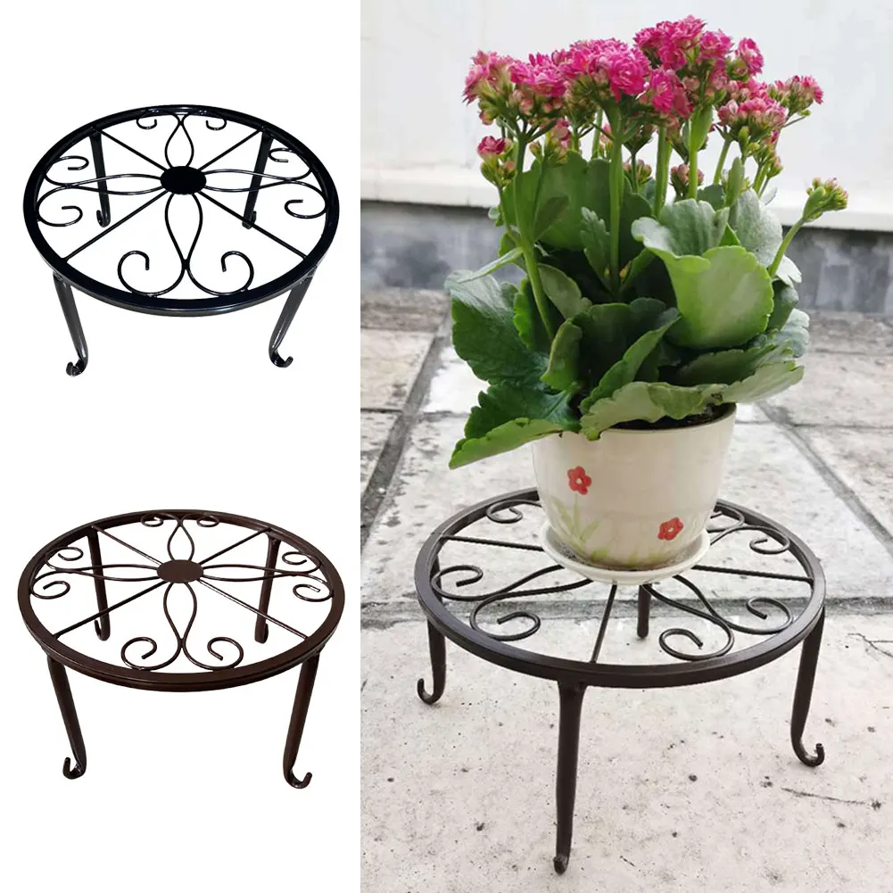 Rustproof Flower Pot Display Shelf Table Retro Iron Plant Stand Balcony Indoor Outdoor Succulent Holder Durable Stool Round
Rustproof Flower Pot Display Shelf Table Retro Iron Plant Stand Balcony Indoor Outdoor Succulent Holder Durable Stool Round