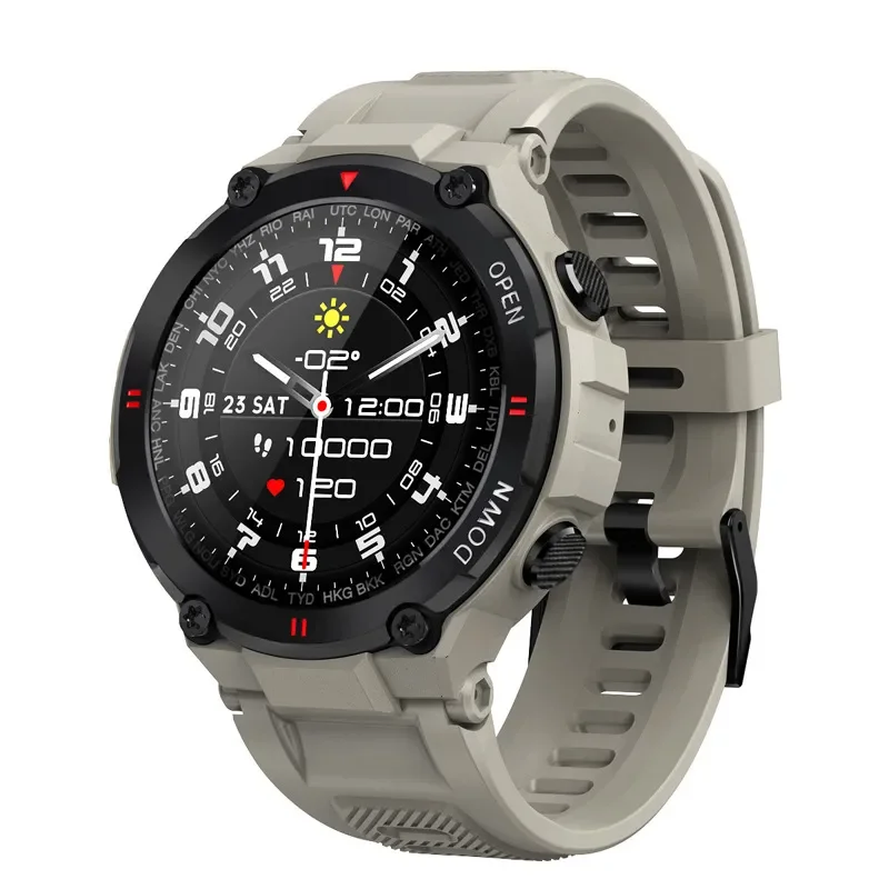 Smart Watch Bluetooth Call Men Digital Sport Smartwatch Heart Rate and Blood Pressure Monitor Wristwatch PK Amazfit T-Rex Pro
Smart Watch Bluetooth Call Men Digital Sport Smartwatch Heart Rate and Blood Pressure Monitor Wristwatch PK Amazfit T-Rex Pro