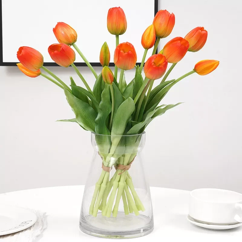 5pcs Artificial Tulips Flowers Silicone Real Touch High Quality Bouquet Luxury Decor Home Wedding Living Room Latex Fake Flowers
5pcs Artificial Tulips Flowers Silicone Real Touch High Quality Bouquet Luxury Decor Home Wedding Living Room Latex Fake Flowers