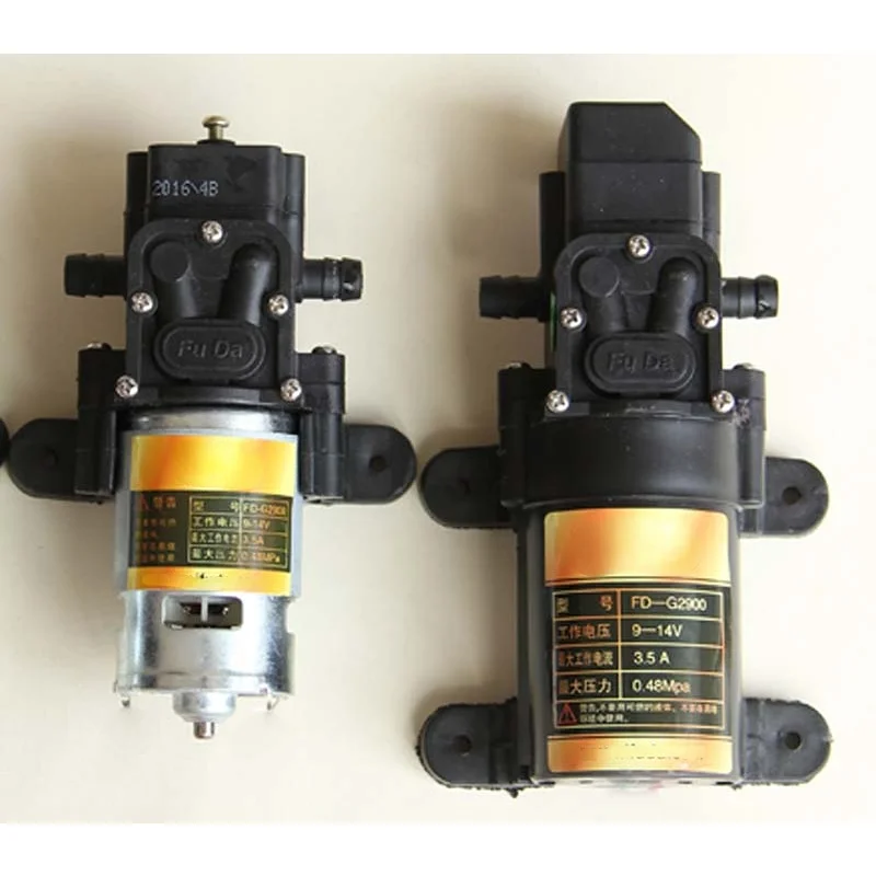 Sprayer High Pressure Pump 12V Electric Spray Insecticide Machine Accessories Agricultural Motor Intelligent Diaphragm Pump
Sprayer High Pressure Pump 12V Electric Spray Insecticide Machine Accessories Agricultural Motor Intelligent Diaphragm Pump