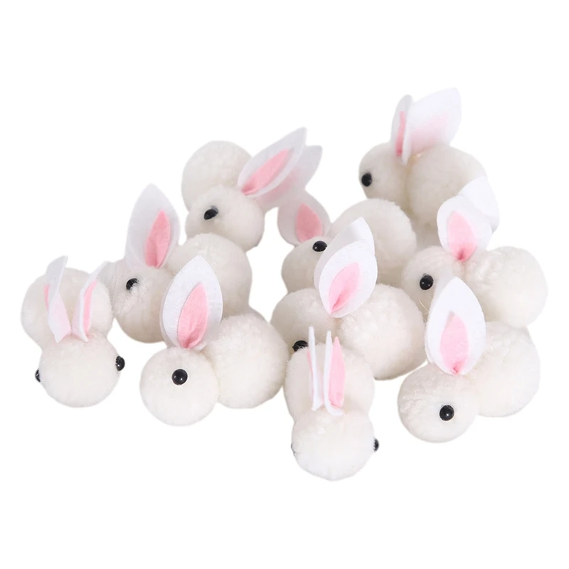 Mini Easter Rabbits 10 Pcs Plush Bunny for Doll Kit Animal Dolls Kids Gift for Children Adults DIY Making Rabbit Toys Supplies
Mini Easter Rabbits 10 Pcs Plush Bunny for Doll Kit Animal Dolls Kids Gift for Children Adults DIY Making Rabbit Toys Supplies