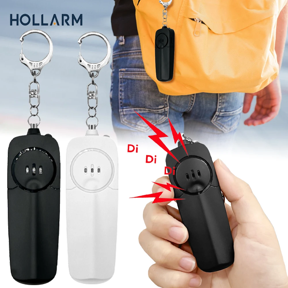 Мини-сигнализация Hollarm с защитой от атаки, дБ, светодиодный фонарик с брелоком-сигнализацией для детей, женщин и пожилых людей
Мини-сигнализация Hollarm с защитой от атаки, дБ, светодиодный фонарик с брелоком-сигнализацией для детей, женщин и пожилых людей