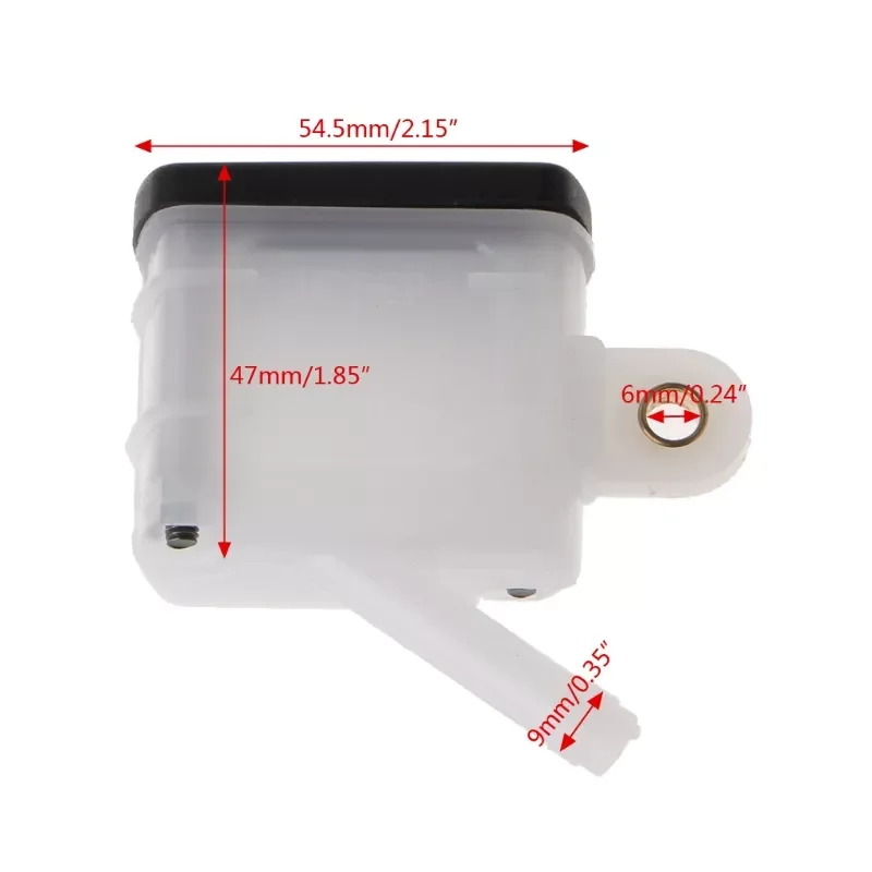 N0HF Universal Motorcycle Brake Reservoir Front Fluid Bottle Master Cylinder Square
N0HF Universal Motorcycle Brake Reservoir Front Fluid Bottle Master Cylinder Square