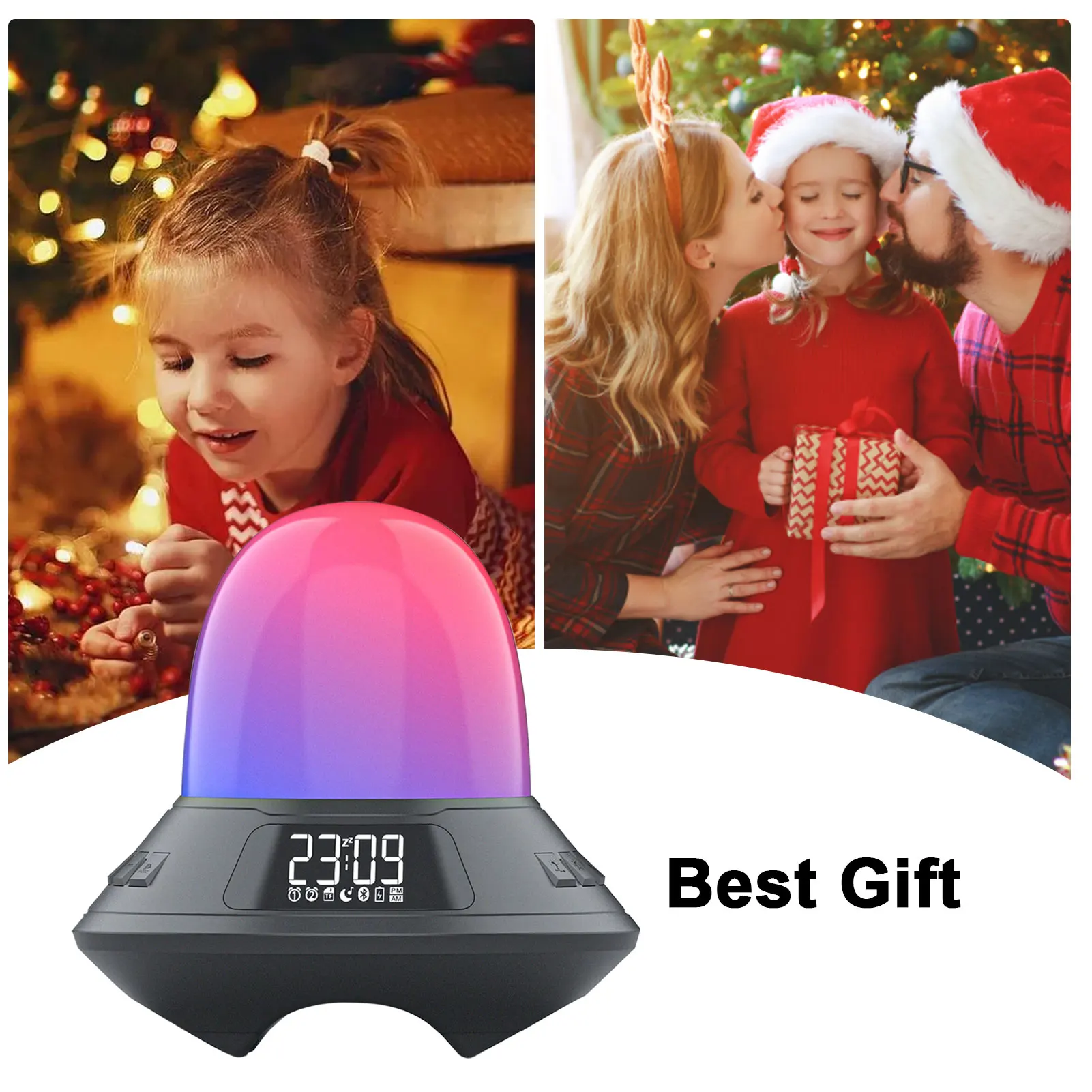 Light Up Alarm Clock Kids Digital Clock With Wake Up Sound Function Gentle White Noise Sound Machine With 10 Soothing Sounds
Light Up Alarm Clock Kids Digital Clock With Wake Up Sound Function Gentle White Noise Sound Machine With 10 Soothing Sounds
