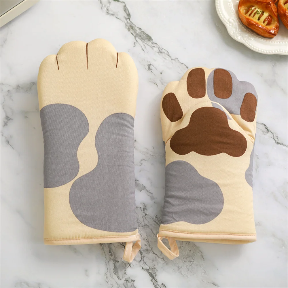 Heat Resistant Oven Mitts Non-slip Cartoon Animal Oven Glove Long Potholder Kitchen Tool For Barbecue Cooking Baking Anti-scald
Heat Resistant Oven Mitts Non-slip Cartoon Animal Oven Glove Long Potholder Kitchen Tool For Barbecue Cooking Baking Anti-scald