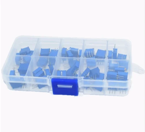 50Pcs/Lot 3296W Multiturn Trimmer Potentiometer Kit 3296W-1-501 102 202 502 103 203 503 104 204
50Pcs/Lot 3296W Multiturn Trimmer Potentiometer Kit 3296W-1-501 102 202 502 103 203 503 104 204