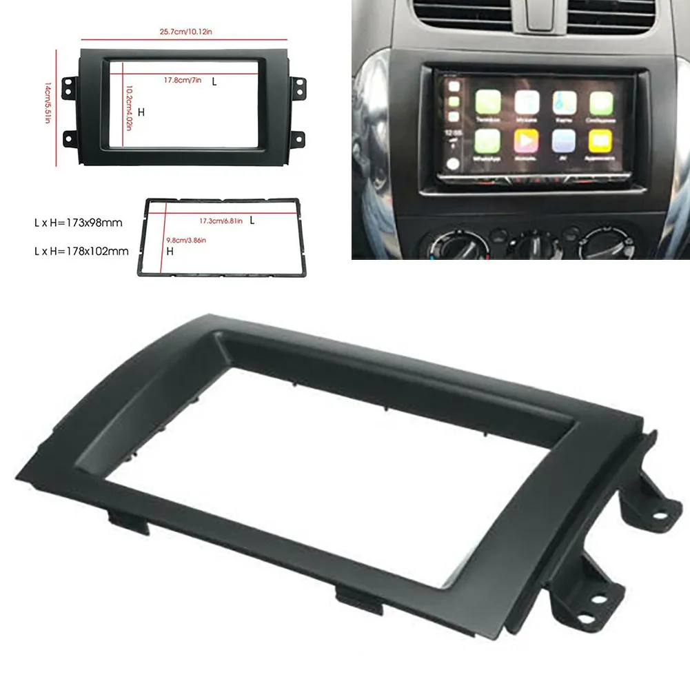 CD Player Plate Panel Trim Mount Kit Stereo Dashboard Radio Frame CD Trim Bezel For Suzuki SX4 2007-2013 Double Din Stereo Radio
CD Player Plate Panel Trim Mount Kit Stereo Dashboard Radio Frame CD Trim Bezel For Suzuki SX4 2007-2013 Double Din Stereo Radio