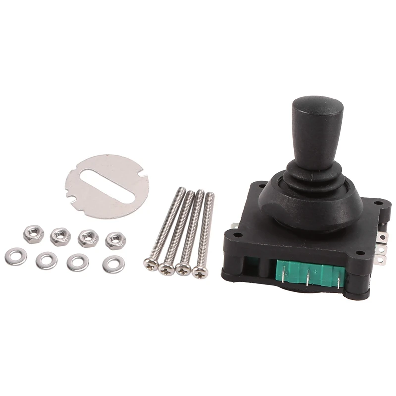2X Joystick Switch AC 240V 5A 4NO 4NC Momentary 2.5Mm Fixing Thread Joystick Switch
2X Joystick Switch AC 240V 5A 4NO 4NC Momentary 2.5Mm Fixing Thread Joystick Switch