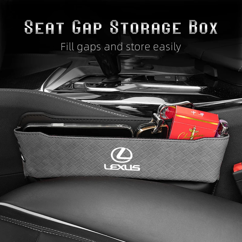 Leather Car Seat Storage Bag Multifunctional Gap Organizer Box For Lexus IS250 RX350 GS300 GX470 LS LS430 GS NX RX UX Fsport GX
Leather Car Seat Storage Bag Multifunctional Gap Organizer Box For Lexus IS250 RX350 GS300 GX470 LS LS430 GS NX RX UX Fsport GX