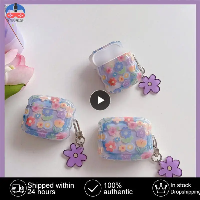 Light Weight Wireless Headset Box Pendant Durable Cartoon Flower Headphone Cover Headset Accessories Shock Absorption
Light Weight Wireless Headset Box Pendant Durable Cartoon Flower Headphone Cover Headset Accessories Shock Absorption