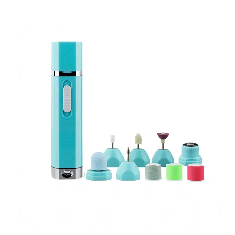 Portable Electric Nail polisher 9 In 1 Tools Mini Nail Polishing Machine set Nail Buffer Polisher
Portable Electric Nail polisher 9 In 1 Tools Mini Nail Polishing Machine set Nail Buffer Polisher